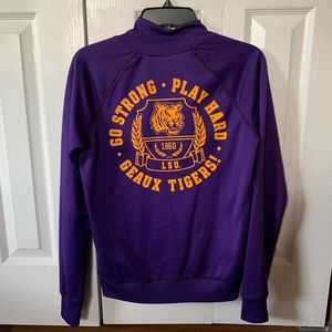 LSU Pink Sporty ZIP Up